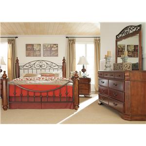 Signature Design by Ashley Wyatt 4 Piece Queen Bedroom Group